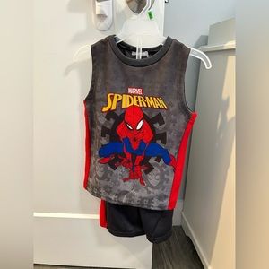 Boys size 6 Marvel Spider-Man 2 piece set